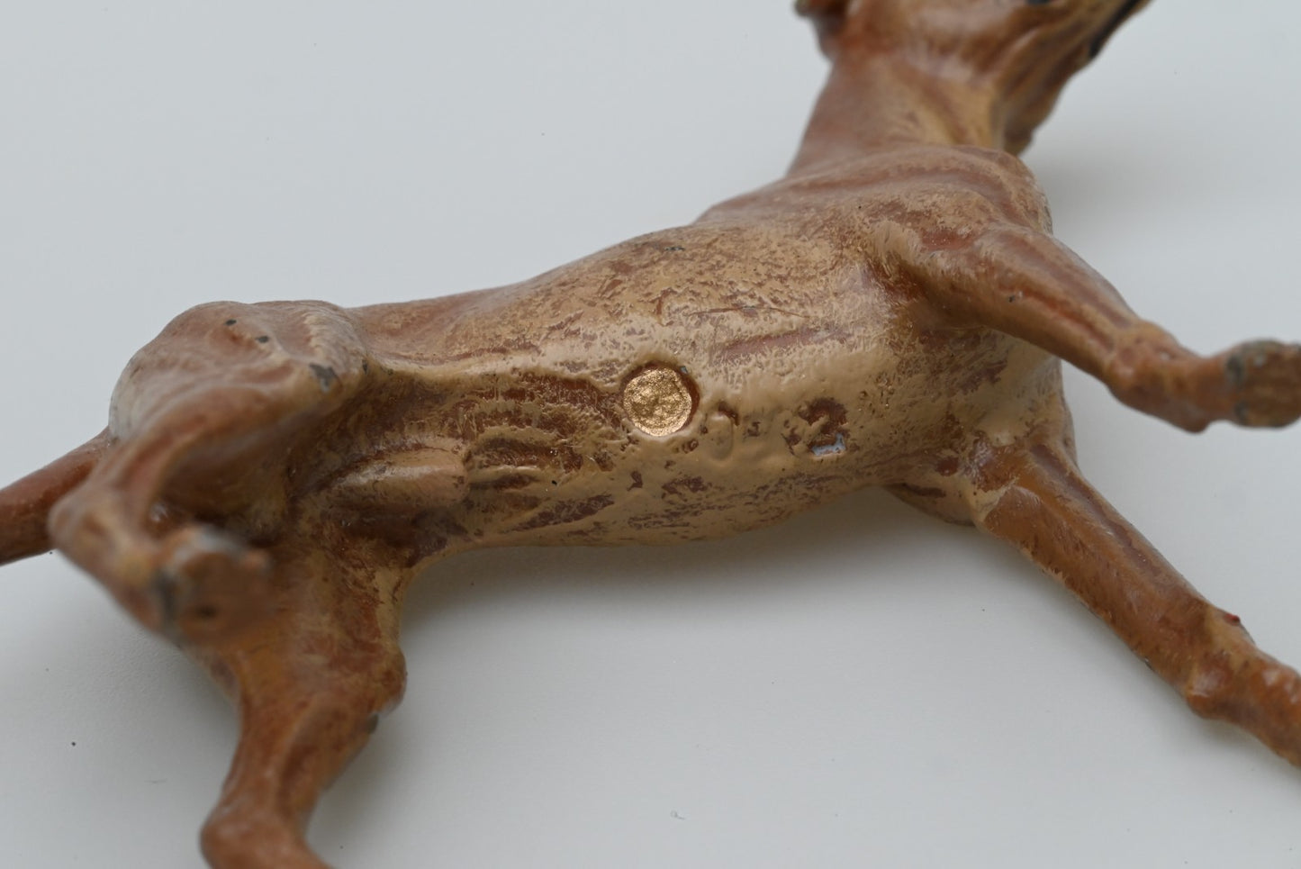 Vintage Austrian Vienna Cold Painted Bronze Figure of Italian Greyhound10