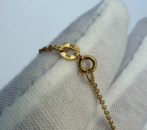 Elegant yet Simple Cultured Pearl Beaded Necklace w/ 14k Gold Chain6