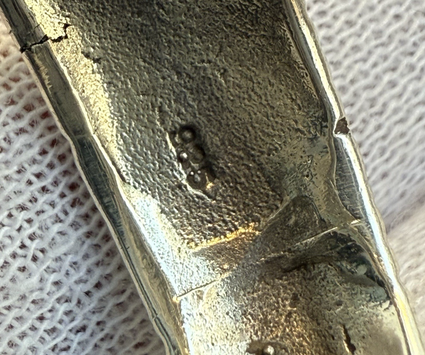 Wonderful Vintage Chinese / Japanese Sterling Silver Dragon Ring9