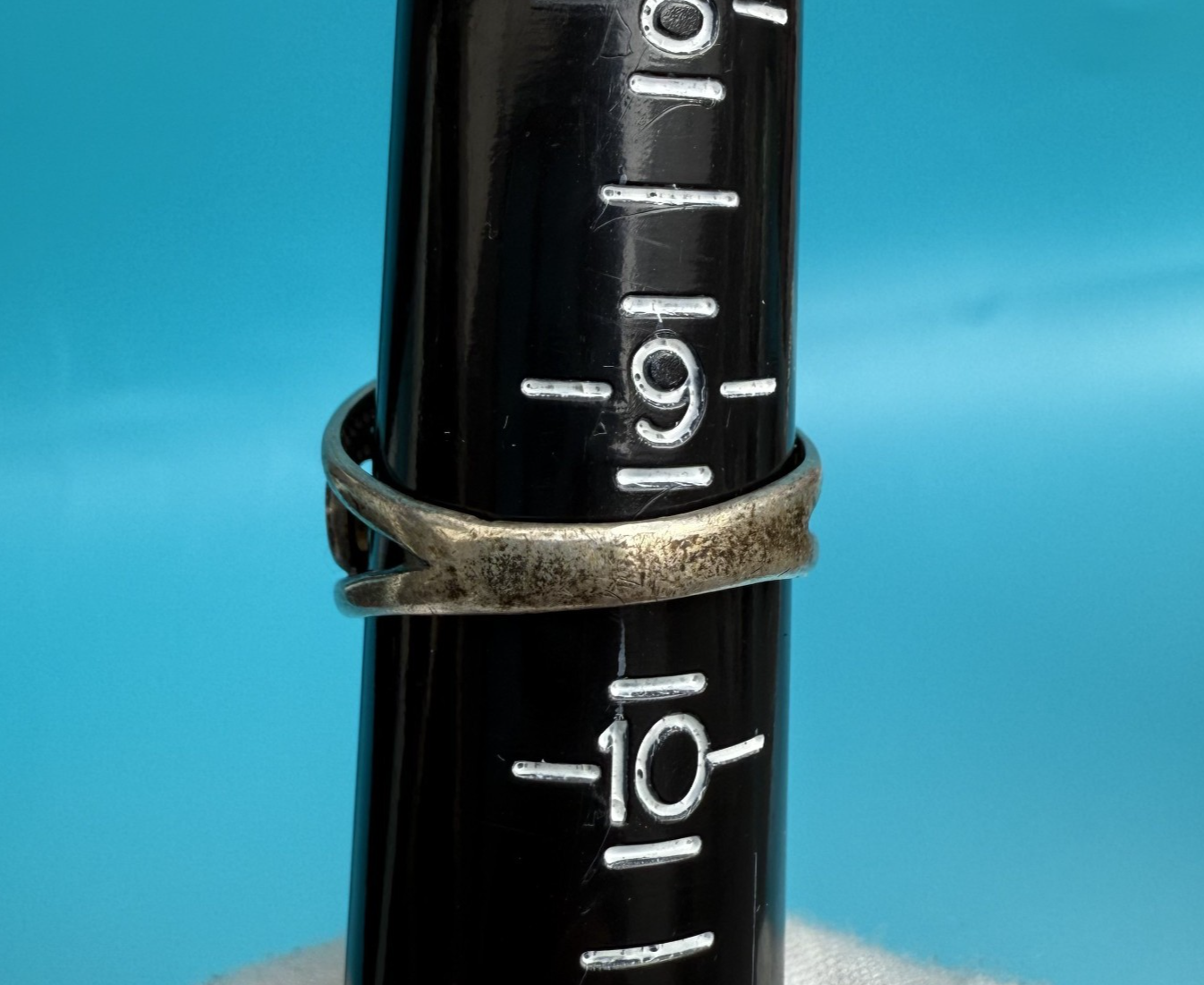 Native American Sterling Silver Ring with Turquoise & Coral Gems6