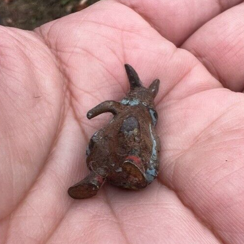 Miniature Antique Peter Rabbit Cold Painted Vienna Bronze Beatrix Potter Figure10