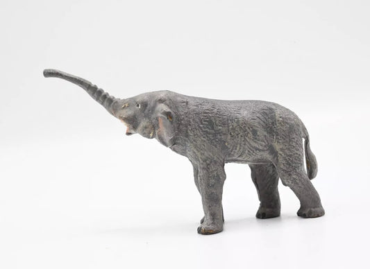 Original 1900s Antique Austrian Vienna Cold Painted Bronze of Elephant1