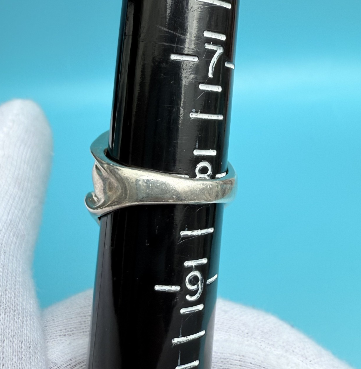 Vintage Hagit Gorali 925 Sterling Silver Organic Design Statement Ring7
