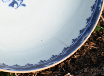 Genuine Chinese Antique Early Qing Dynasty Hand Painted Export Porcelain Bowl12