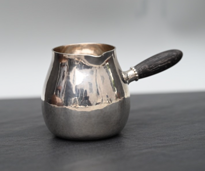 Georg Jensen Sterling Silver 3-Piece Tea / Coffee Set with Blossom Pattern Tray9
