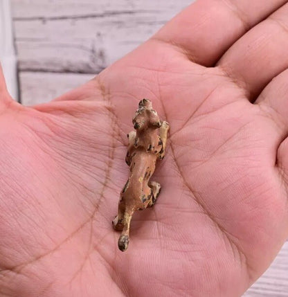 Rare Antique Austrian Vienna Cold Painted Bronze Figure of Lioness5