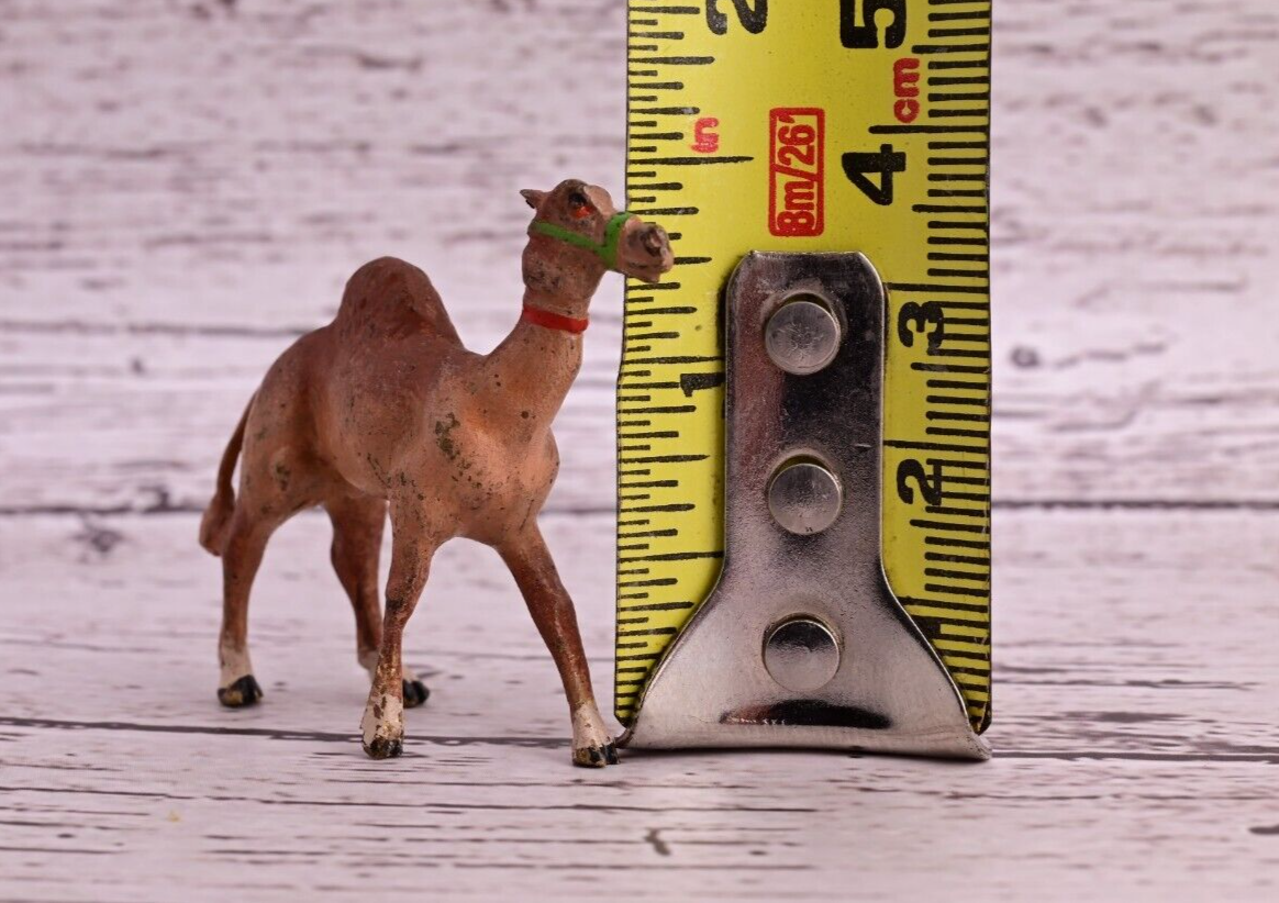 Original Miniature Antique Austrian Vienna Cold Painted Bronze of Desert Camel12