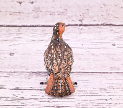 Antique Austrian Vienna Cold Painted Bronze Figure of Partridge Game Bird3