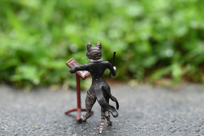 Franz Bergman Austrian Vienna Cold Painted Bronze of Orchestra Composer Cat4