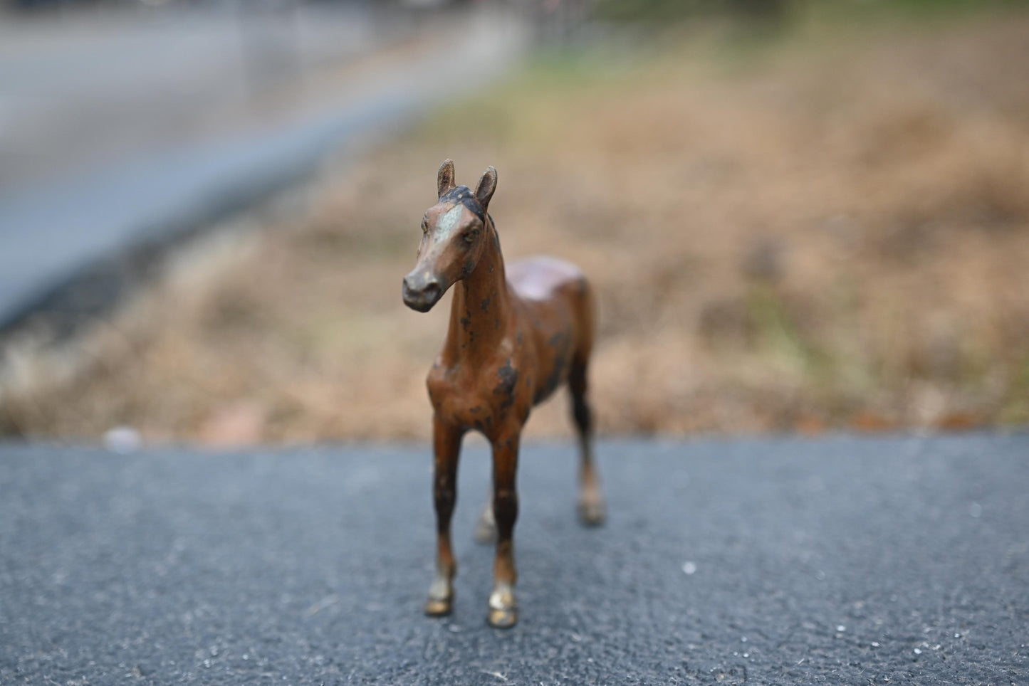 Antique Cold Painted Austrian Vienna Bronze Horse by Franz Bergmann2