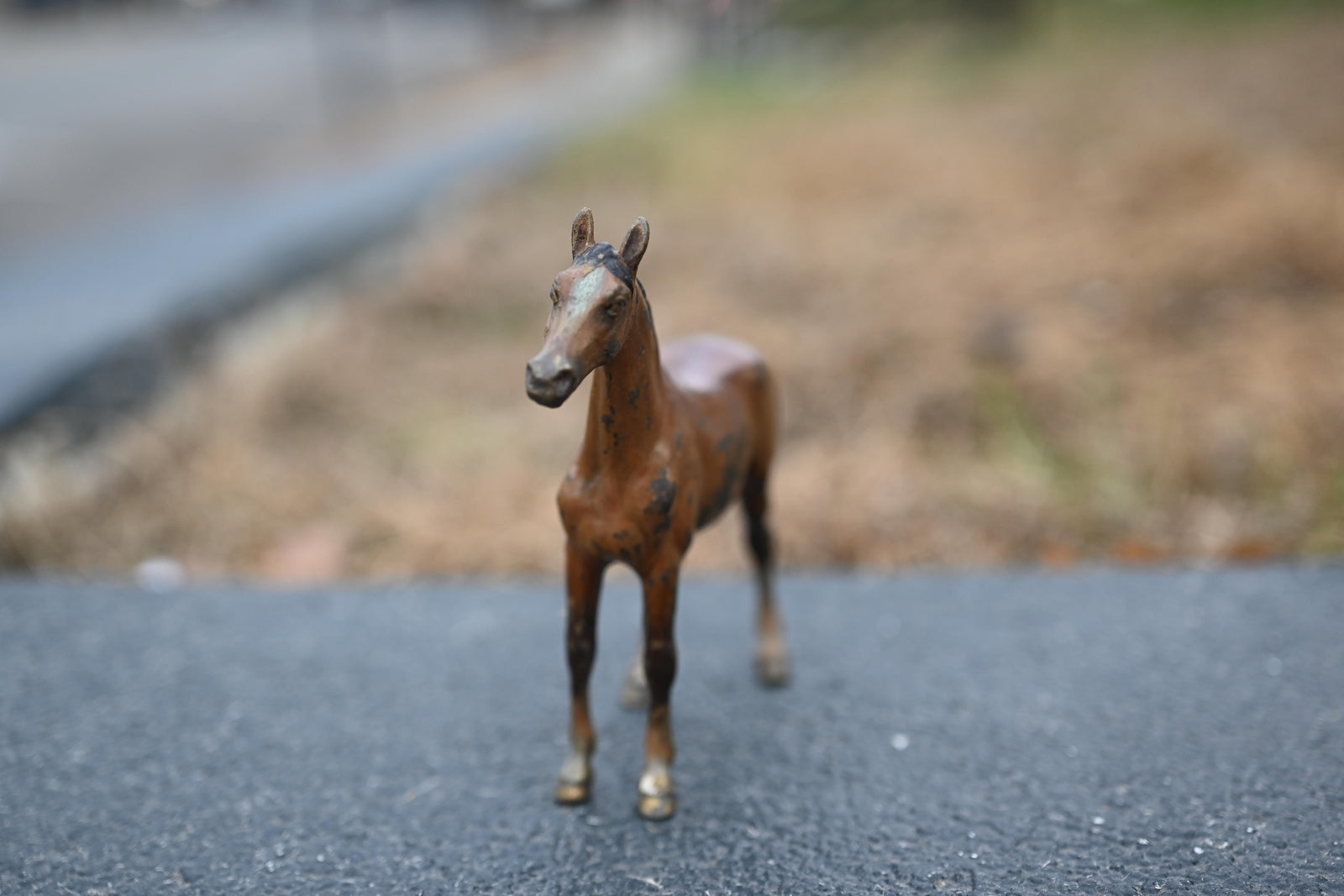Antique Cold Painted Austrian Vienna Bronze Horse by Franz Bergmann2