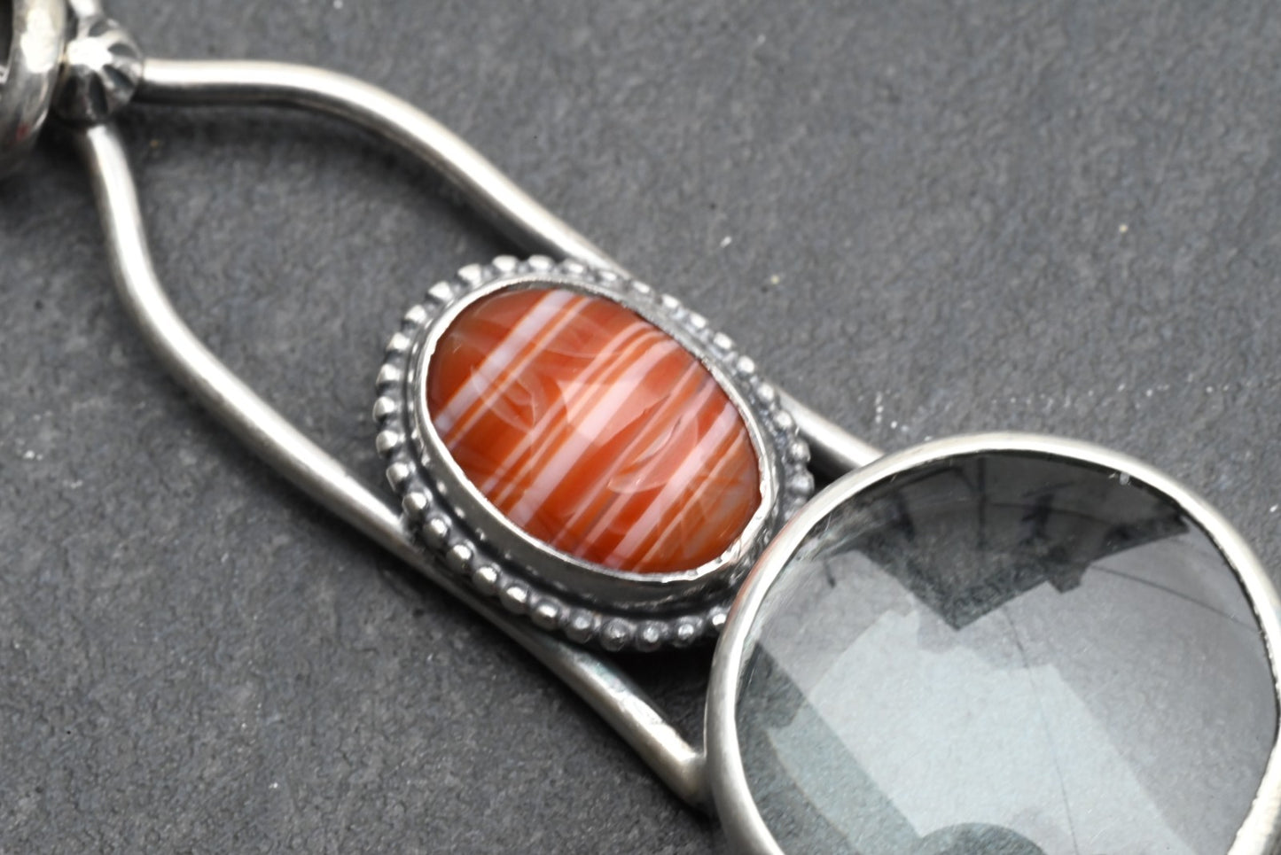 Sterling Silver Southwest Jewelers Loupe with Egyptian Scarab Beetle4