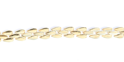 Hard to Find Designer Robert Lee Morris 18K Yellow Gold Dart Motif Bracelet5
