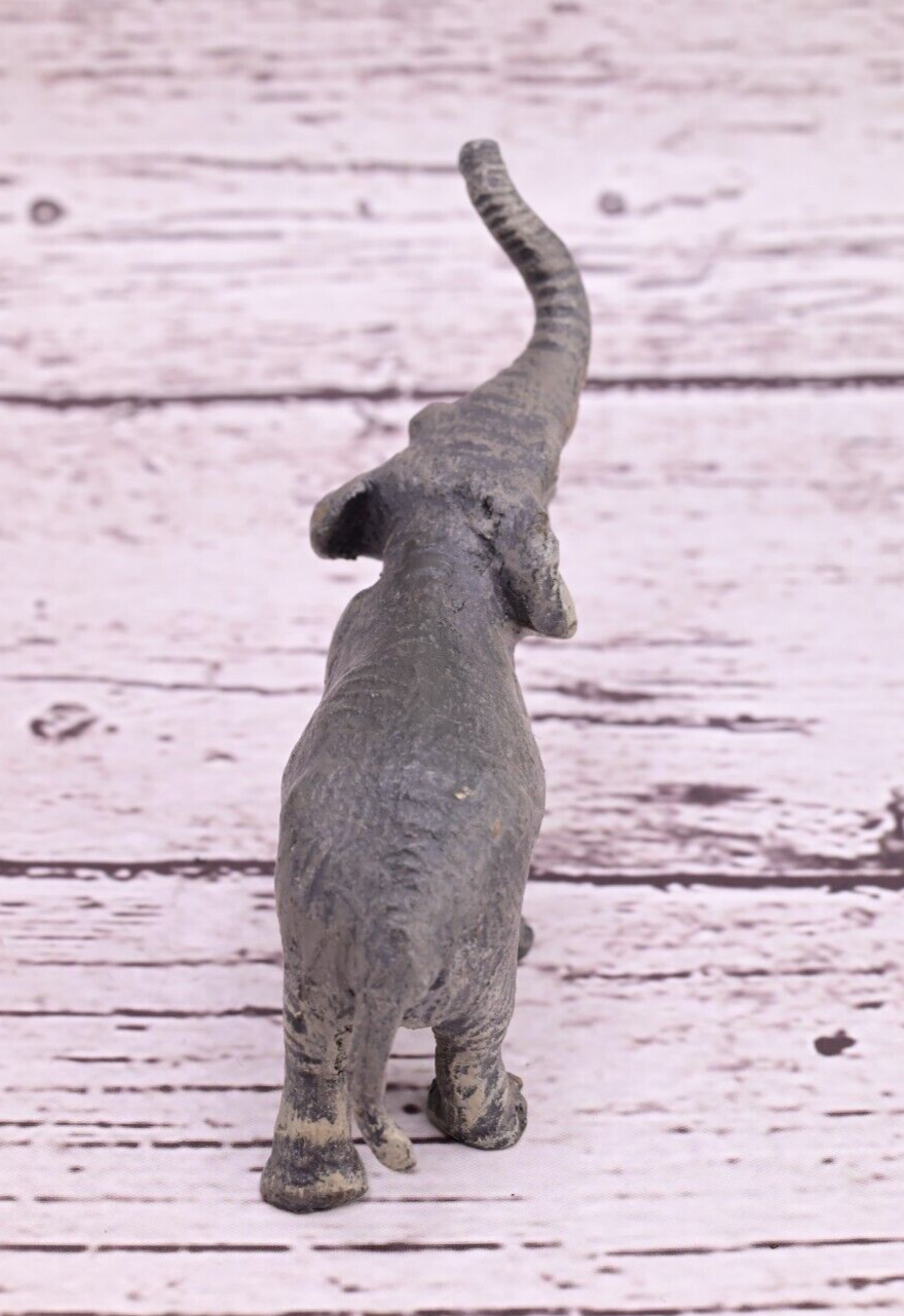Gorgeous Antique Austrian Vienna Cold Painted Bronze Figure of Elephant6