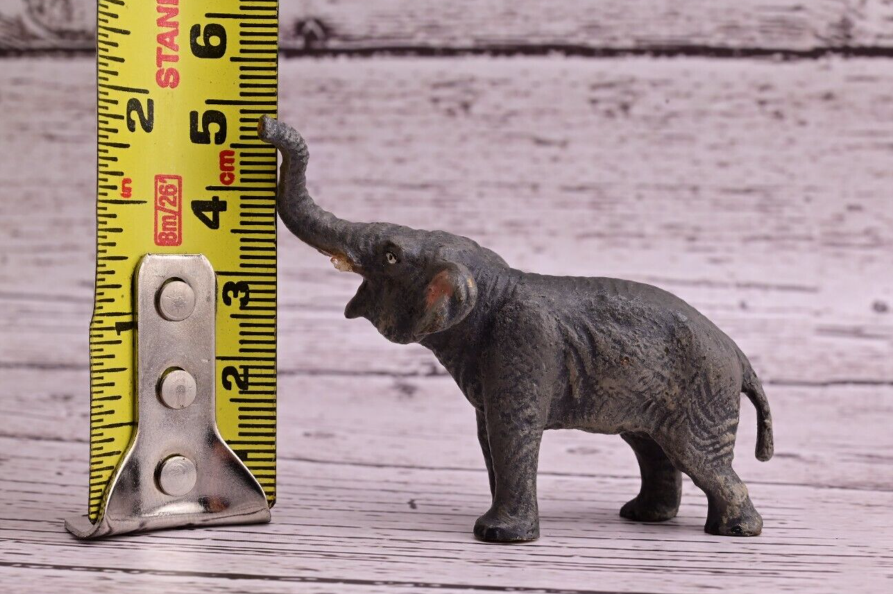 Gorgeous Antique Austrian Vienna Cold Painted Bronze Figure of Elephant10
