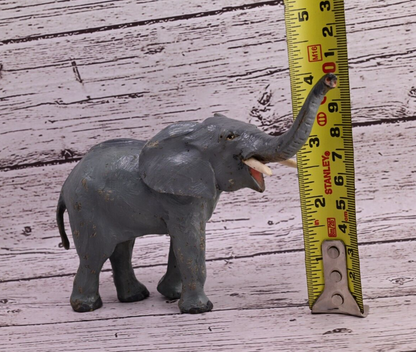 Nicely Detailed Antique Austrian Vienna Cold Painted Bronze Figure of Elephant10