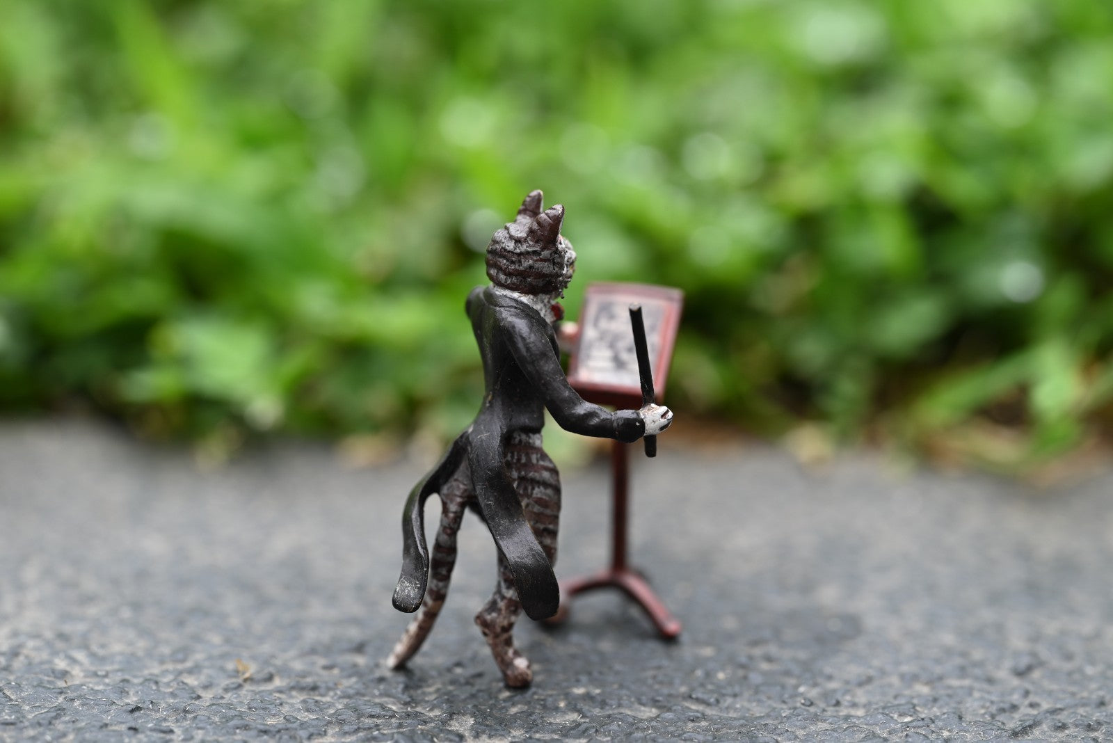 Franz Bergman Austrian Vienna Cold Painted Bronze of Orchestra Composer Cat2
