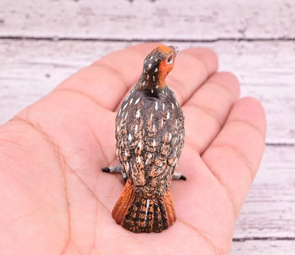 Antique Austrian Vienna Cold Painted Bronze Figure of Partridge Game Bird10