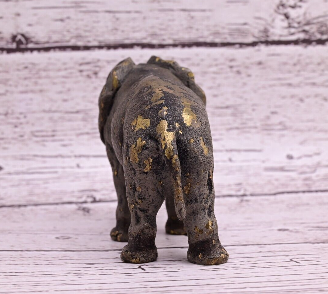 High Quality Antique Austrian Vienna Cold Painted Bronze Figure of Elephant12