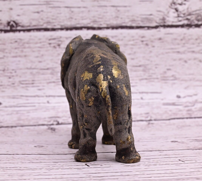 High Quality Antique Austrian Vienna Cold Painted Bronze Figure of Elephant12