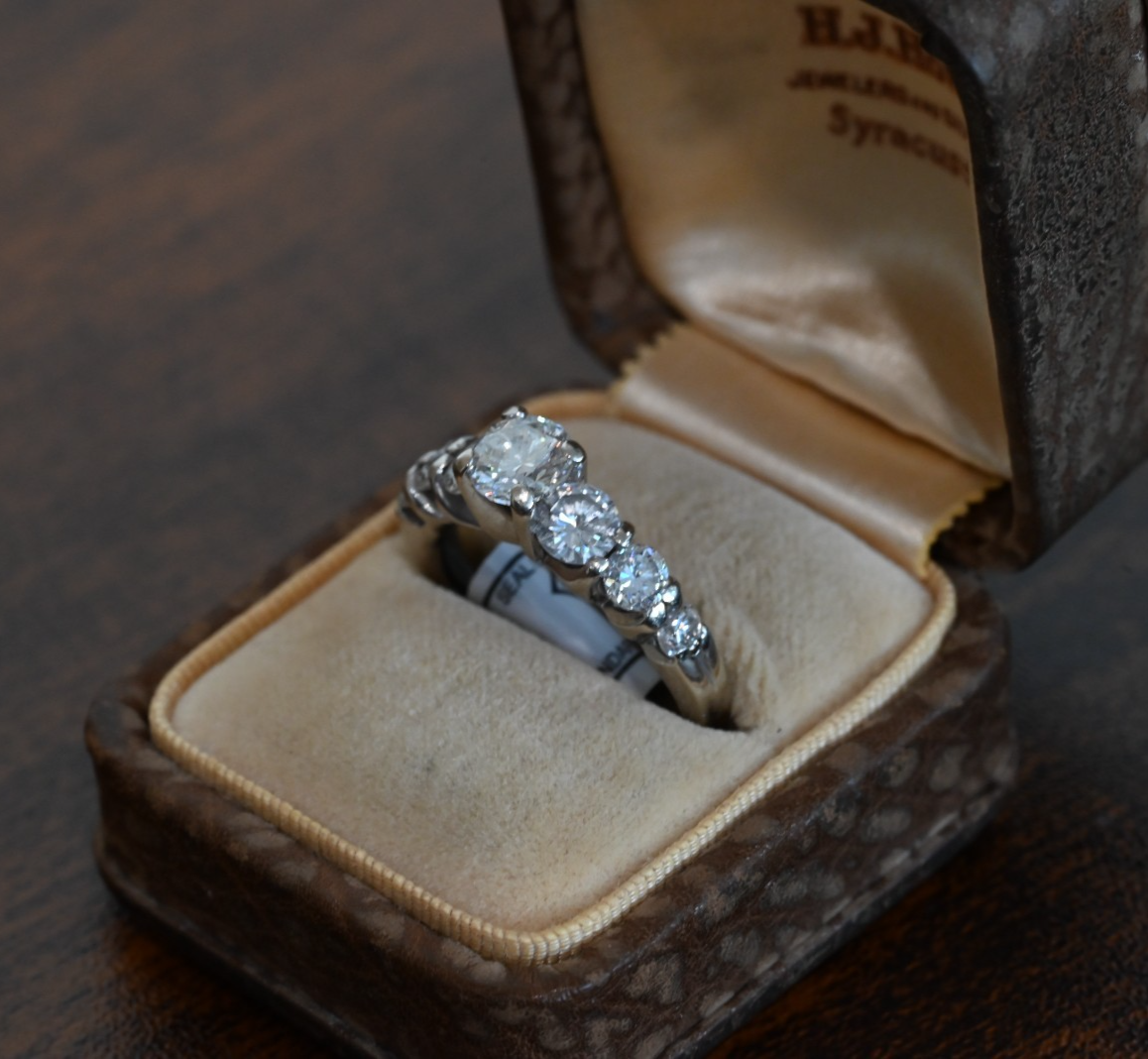 Gorgeous Multi Natural Round Brilliant Diamond Ring 1.85 Cttw  IGI Certified5