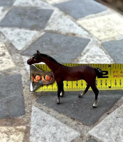 Original Antique Austrian Vienna Cold Painted Bronze Figure of Horse6