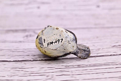Early Antique Vienna Cold Painted Bronze Figure of Cute Small Great Tit Bird9