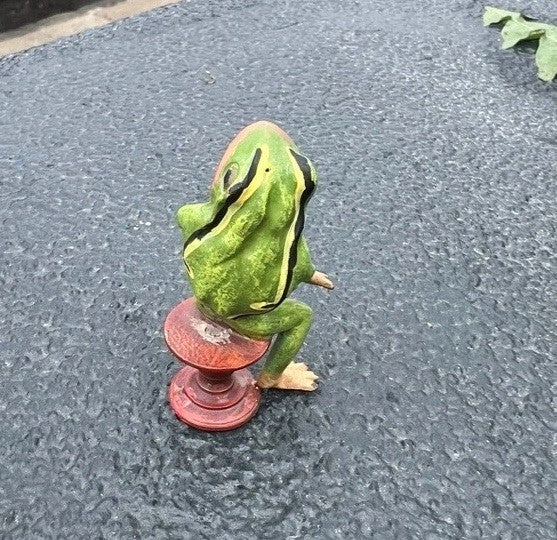 Gorgeous Cold Painted Austrian Vienna Cold Painted Musical Frog Pianist ￼￼10