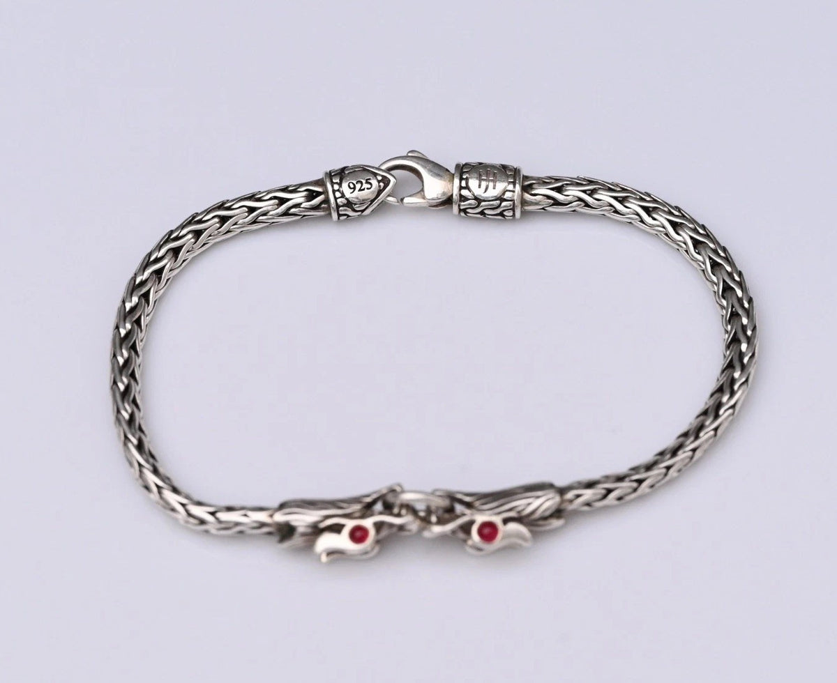 Original John Hardy Naga Dragon Sterling Silver Bracelet7