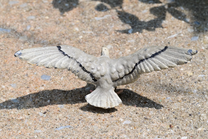 Early German Cold Painted  White Metal Figure of Elegant White Bird 3
