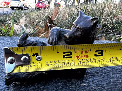 Awesome Austrian Vienna Style Bronze Paperweight of Playful Bear14