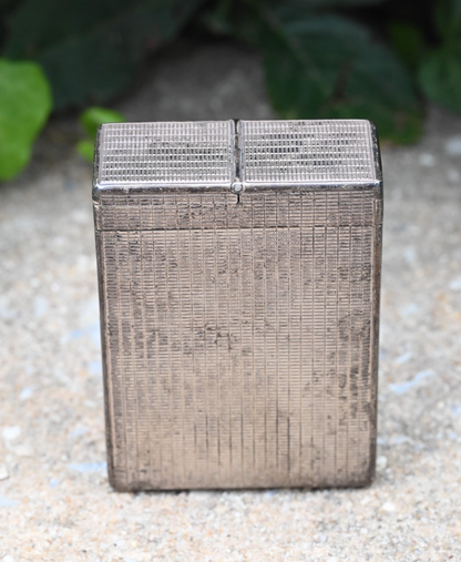 Vintage or Antique Sterling Silver Cigarette / Cigar Safe Case2
