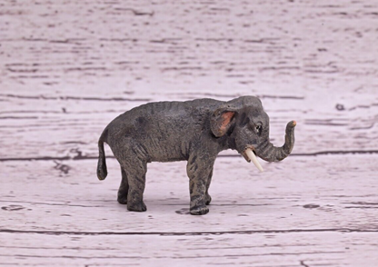 Original Small  Antique Austrian Vienna Cold Painted Bronze of Elephant8