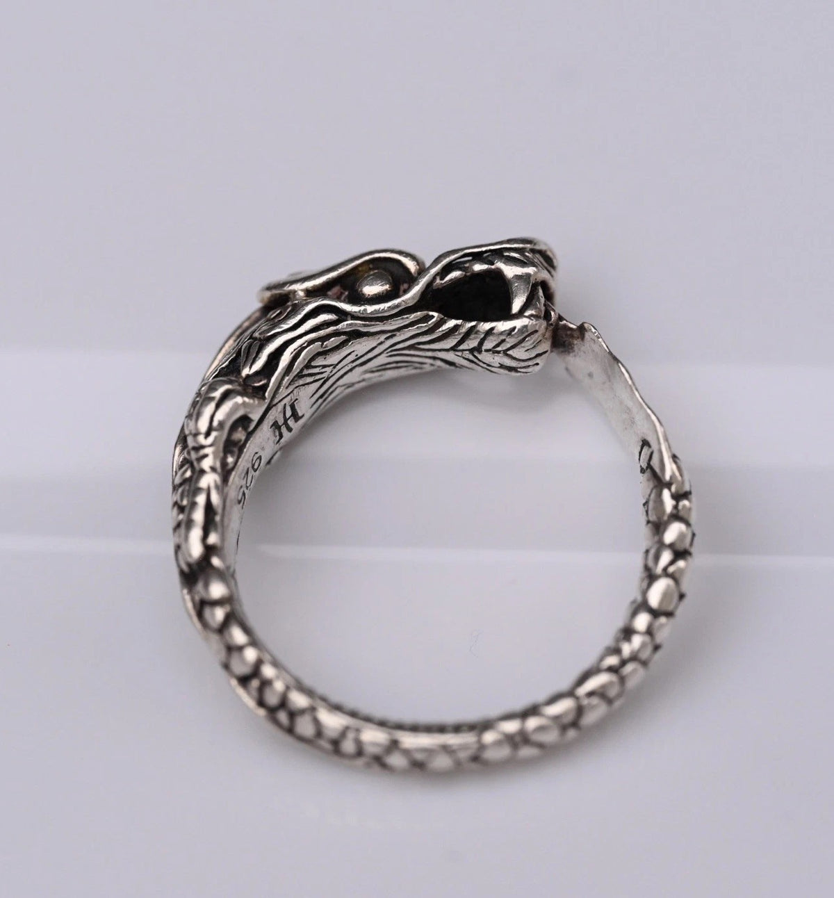 Vintage John Hardy Sterling Silver Naga Dragon Ring4