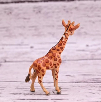 Cute Antique Austrian Vienna Cold Painted Bronze Figure of Small Giraffe8