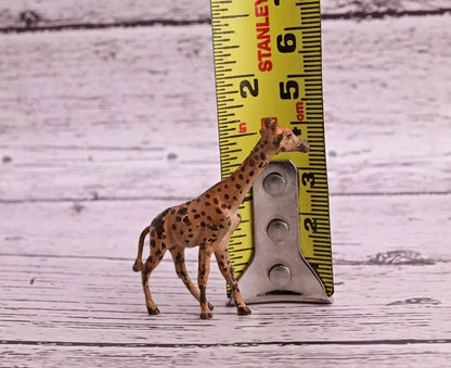 Nice Old Antique Austrian Vienna Cold Painted Bronze Figure of Giraffe8