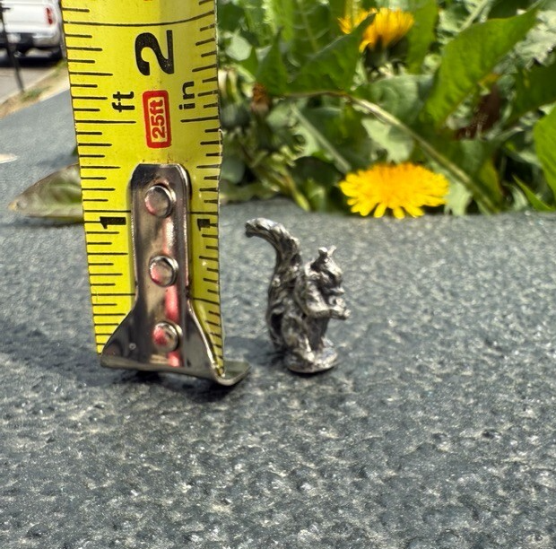 Lovely Antique / Vintage Italian Sterling Silver .925 Solid Figure of Squirrel6