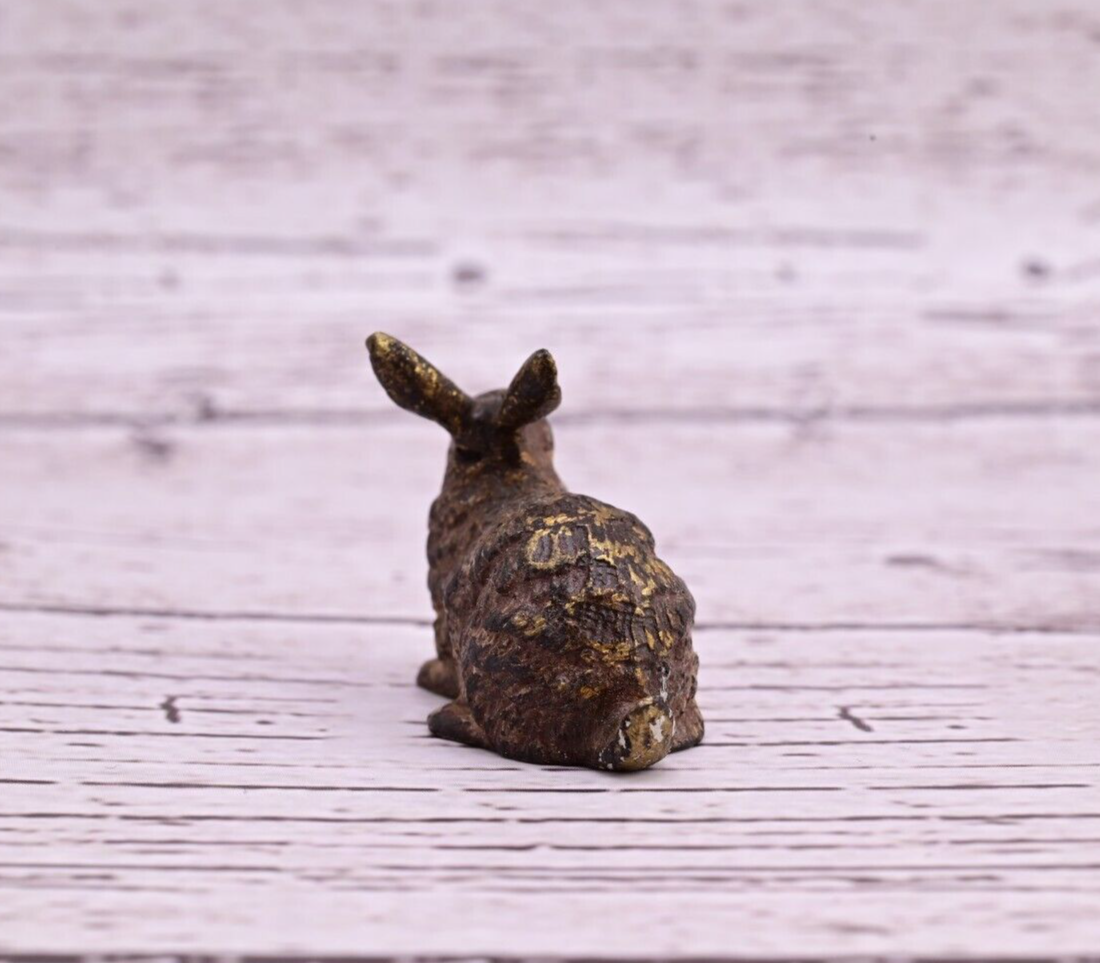 Fine Quality Antique Cold Painted Austrian Vienna Bronze Figure of Rabbit9