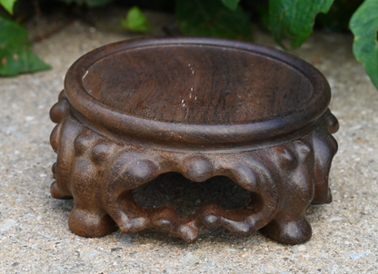 Wonderful Chinese Hand Carved Solid Root Display Base3