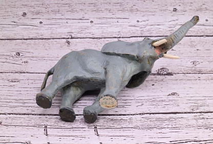 Nicely Detailed Antique Austrian Vienna Cold Painted Bronze Figure of Elephant11