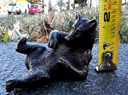 Awesome Austrian Vienna Style Bronze Paperweight of Playful Bear15