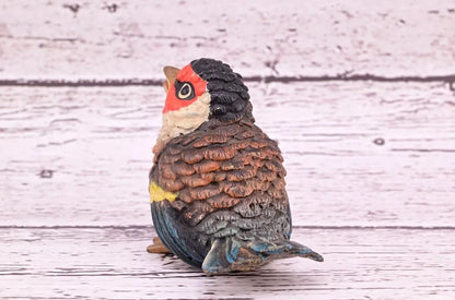 Majestic Antique Austrian Vienna Cold Painted Bronze Figure of Golden Finch2