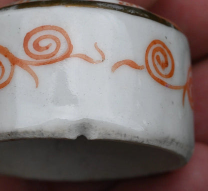 Rare 1900s Chinese Famille Rose Porcelain Tea Containers By Huacha Co. *Marked*10