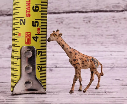 Nice Old Antique Austrian Vienna Cold Painted Bronze Figure of Giraffe9