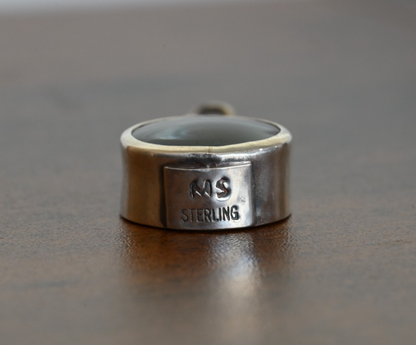 Sterling Silver Southwest Jewelers Loupe W/ Skull Motif2