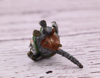 Awesome Antique Vienna Cold Painted Bronze Figure of Cobbler / Shoemaker Cat13