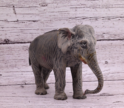 Majestic Antique Austrian Vienna Cold Painted Bronze Figure of Elephant3