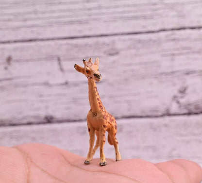 Lovely Antique Austrian Vienna Cold Painted Bronze Figure Little Giraffe5