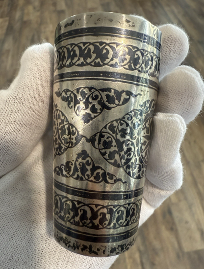 Antique or Vintage European Silver Niello Cup or Beaker with Early Hallmarks4