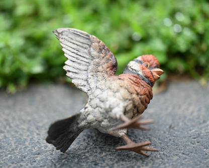 Amazing Life - Like Austrian Vienna Cold Painted Bronze Figure of Goldfinch Bird8
